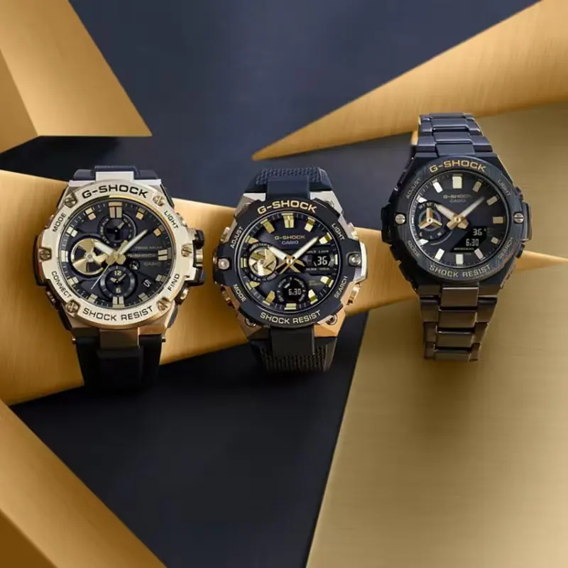 Casio G-Shock G-Steel Solar Black Men's Watch- GST-B500BD-1A9DR